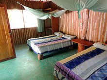 Reservations double cabin, Calakmul cabins