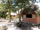 Cabaña doble, Cabañas Calakmul, Reserva Biósfera Calakmul, Conhuas, Campeche