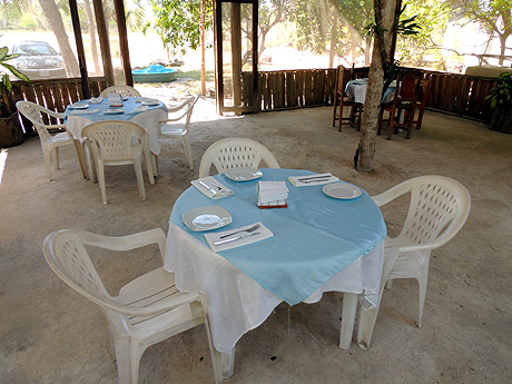 Balam restaurant, calakmul Cabins, Campeche, Mexico