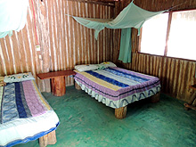 Reservations double cabin, Calakmul cabins