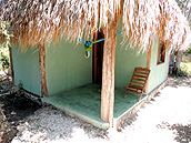 Cabaña doble, Cabañas Calakmul, Reserva Biósfera Calakmul, Conhuas, Campeche